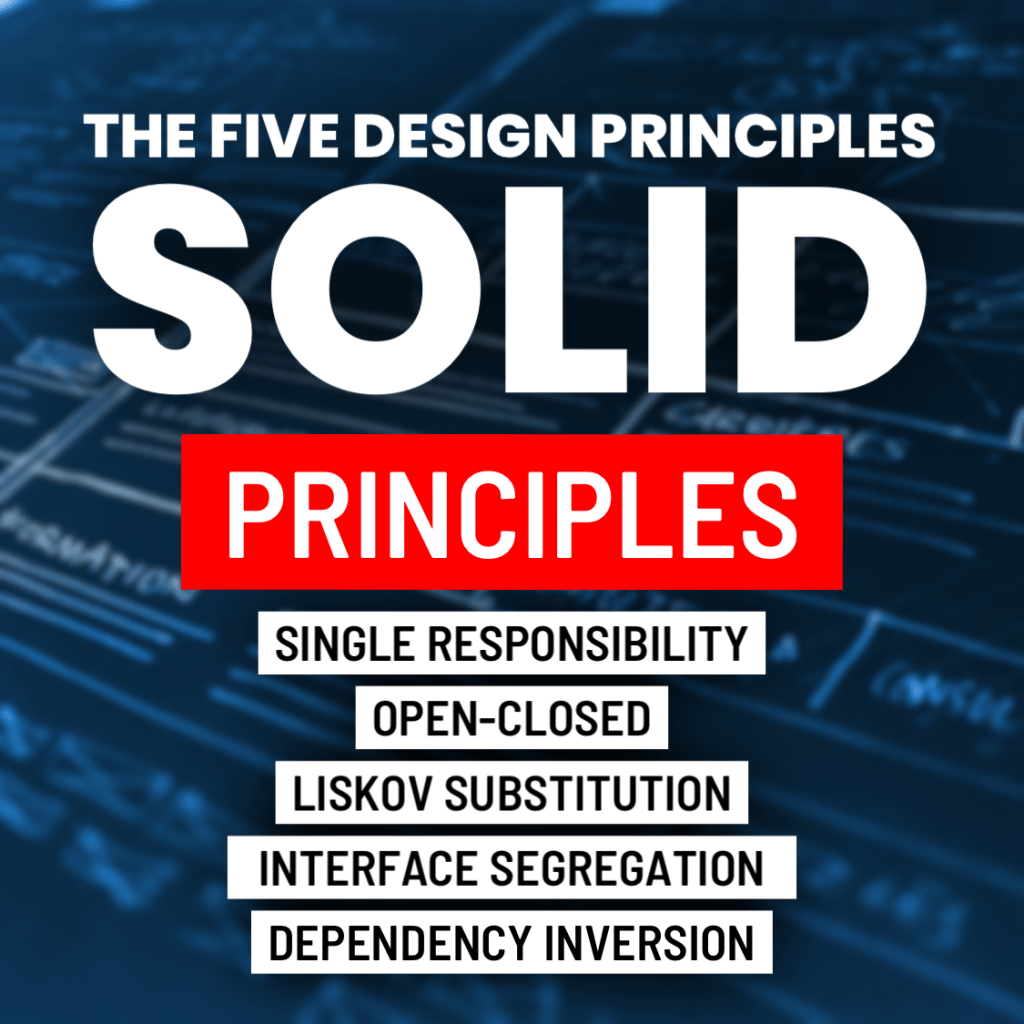 The Five Design Principles:&nbsp;SOLID