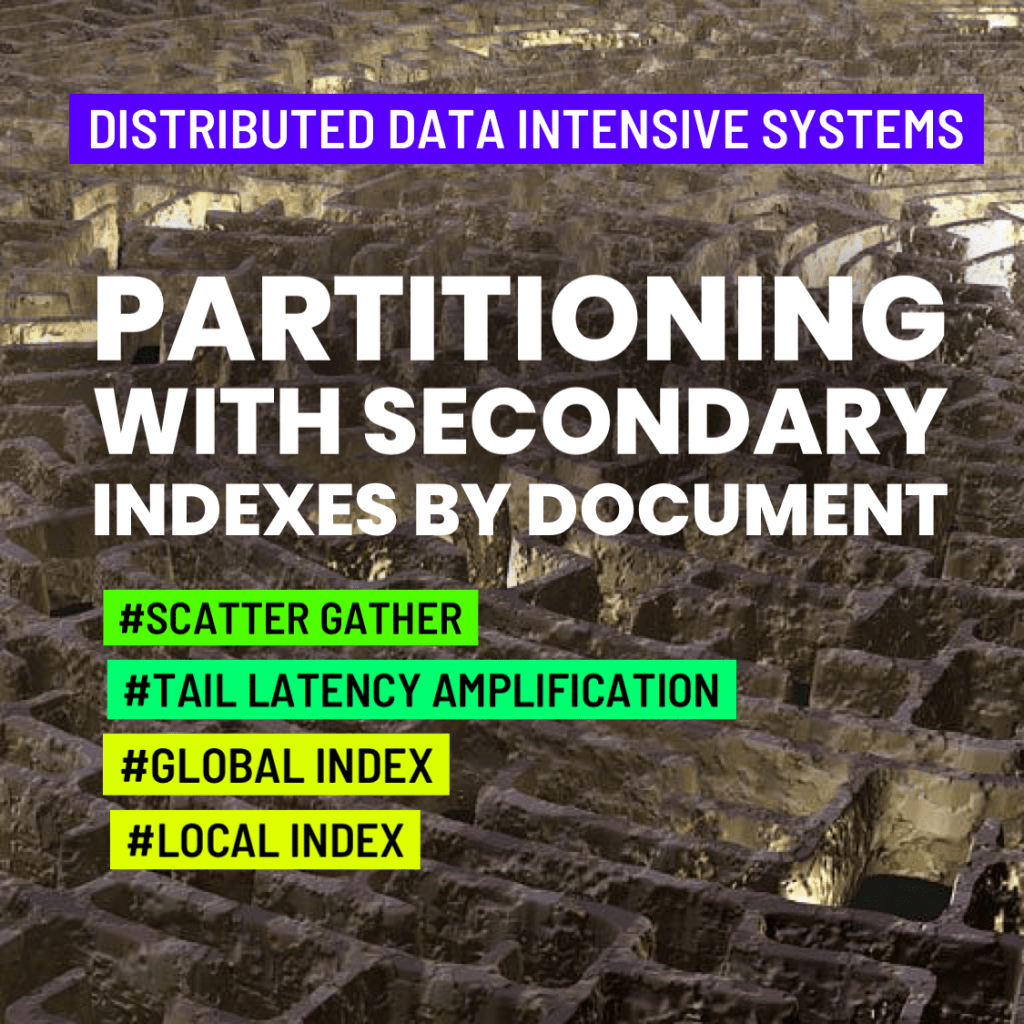 How to Partition with Secondary Indexes by&nbsp;Document
