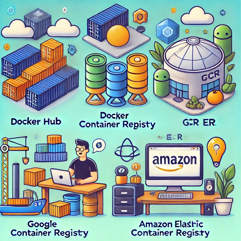 Comparing Popular Image Repositories: Docker Hub, Google Container Registry, and Amazon&nbsp;ECR